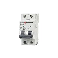 Carlo Gavazzi GSB632PC1 ອຸປະກອນປ້ອງກັນສະເພີມ Thermal-Magnetic ສອງຂາ UL1077, 480Y/277VAC, 1 Amp, C-curve ມີຂາຕໍ່ສາຍ. ອັດຕາການຕັດການ 5kA.