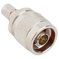 Amphenol RF 242114RP ຕົວແປ RF - ລະຫວ່າງຊຸດ SMA PLUG ເຖິງ N PLUG ADAPTER ການປ່ຽນທິດທາງກະຊັບ