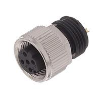 Amphenol LTW M12D-04BFFA-SL8001 ຕົວເຊື່ອມຕໍ່ມີຮູບກົງ M12 ລະຫັດ D, ວັດຖຸສົດ, 4A, 04 ແພັດ, ຕົວເຊື່ອມຕໍ່ຜູ້ຍິງ, ຕິດຕໍ່ຜູ້ຍິງ, ຕົວເຊື່ອມຕໍ່ກົງ, ການກະທົບດ້ວຍການສະກຣວ, ການບວກຕິດຕັ້ງໃນພື້ນທີ່, F4.5 - F6.5mm, IP68 ການຕໍ່ກັນ