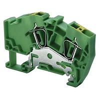 Altech AGT6 ບລັອກຕິດຕັ້ງບໍລິສັດ DIN Rail Terminal Blocks ANGULAR GRND EARTH SPRING CLAMP 48X74mm