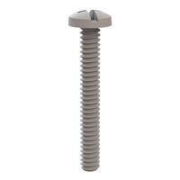 Essentra Components 010632CD100 ການປະສົມຕົວຢືດສະກຣູເຄື່ອງຈັກ, ສາຍຂອງ #6-32, ຍາວ 1