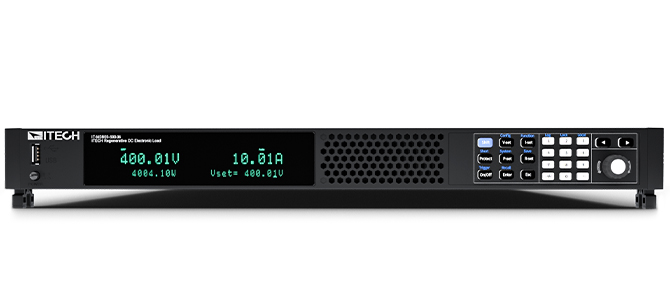 ອຸປະກອນໂຫຼດອິເລັກໂຕຣນິກແບບຟື້ນຟູພະລັງງານສຳລັບງານທົດສອບ DC