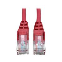 Tripp Lite N001-050-RD Cat 5e 50'Cat5e/Cat5 350MHz RJ45 M/M ແດງ 50'