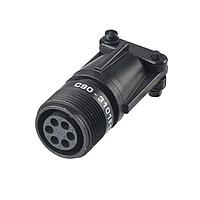 Harwin C90-3101F14S-6S ປຸ່ມຕໍ່ 6P CABLE SOCKET MIL-C-5015 COMPTBL