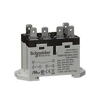 Schneider Electric Relays 725BXXBC3ML-240A ຣີເລຍພວງງານມາດຕະຖານ DPST-NO 25 A, Q.C. Term