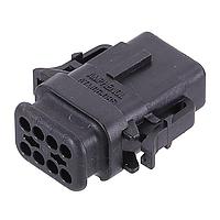 Amphenol SINE Systems ATM06-08SB-SR1BK ປລັກ 8 ທາງ 8 ຂາຍກັບ Pos B ມີ Strn Rlf