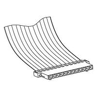 Amphenol FCI 10027313-146LF Headers 46P, ບັນດາດຽວ, ການລະດັບຕັ້ງຕົວຢ່າງຕັ້ງຕົວ, Receptacle