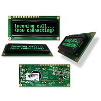 Newhaven Display NHD-0216KZW-AG5 ຈໍ OLED OLED 2x16 ສີຂຽວ 80.0 x 36.0 x 10