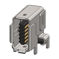 Amphenol Commercial Products ND9AS1200 ຕົວເຊື່ອມ ix Industrial IP20 Rct,Type A RA FlgSMT