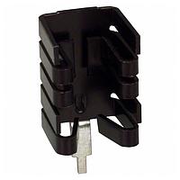 Aavid 576802B04100G ອຸປະກອນປລັກ-ອິນສະຕາຍລ໌ Heat Sink ສໍາລັບ TO-220, ຕັ້ງຕົ້ນ, 12.7x12.7x19.05mm, Clip-On Tab