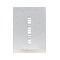 Chip Quik FPC050P040-S ປຸ່ມຊອກເຕີແລະອາແດບເຕີ FPC/FFC SMT Connector (0.5 mm pitch, 40 pin or less) Stencil
