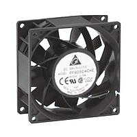 Delta Electronics, Inc. PFB0512EHF ພັງລົມທູບແອັກຊຽວ DC Tubeaxial, 50x32mm, 12VDC, ລົດບໍລິເກີນ, ສາຍນໍາ, ເຄື່ອງຈັບກັບລອດລອດ