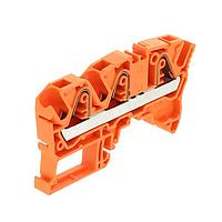 AMP Connectors - TE Connectivity ZK6-3P-OR ບລັອກຂໍ້ຕໍ່ຜ່ານອາຫານ Aut SNK PI-Spring