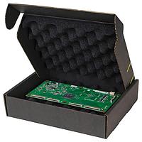 Protektive Pak 37036 ກະດານວົງຈອນ CIRCUIT BOARD SHIPPER W/BLACK FOAM, 10-1/2 X 8-1/2 X 2-1/2