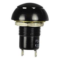 OTTO P3-D231122 ປຸ່ມກະທົບຊົ່ວຄາວ ຍົກ Dom Sldr LoLev Momentary ສີດຳ