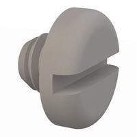 Essentra Components 010832P012 ກຸມສະແລດພານສະແລດ, ກຸມສະແລດພານສະແລດ, ກຸມສະແລດ, #8-32 ການດັບກະດູກ, 1/8 ຍາວ