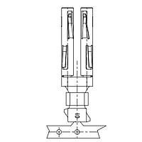 JAE Electronics KN01S01KGPW1 ຕິດຕໍ່ Contacts Conn Socket contact #12 ຂະໜາດ, ສາຍ AWG 10-12