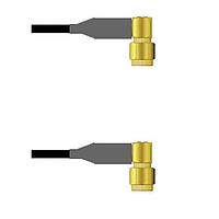 Amphenol Custom Cable Q-37037000D010i ສາຍສະບັບ RF SMA-RP/SMA-RP LMR19 10I