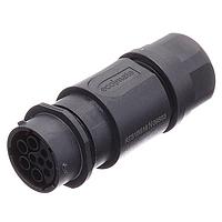 Amphenol SINE Systems RTS1BS16N09S03 ຕູ້ຕໍ່ຕ່າງໆ Inline Receptacle 4+5 POS SZ 16 Socket