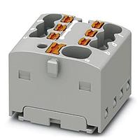 PHOENIX CONTACT 1047478 ບລັອກຕິມເນີລບຣິວີງ DIN Rail PTFIX 4/6X1 5-G GY