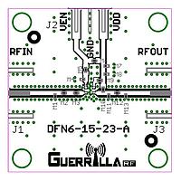 Guerrilla RF GRF2100-EVB ບອດປະເມີນເຄື່ອງຂະຫນາດ RF ສໍາລັບ GRF2100
