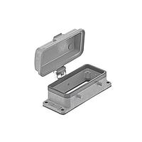 HARTING 09300160317 ກອງຢູ່ BULKHEAD MOUNTING HAN 16B 2 LVR LCKING
