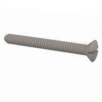 Essentra Components 330440A100 ສະກຣູຫຼັກຊອງມີລູກສອງ 82 Slotted CSK Screw, #4-40 Thread, 1 Lg