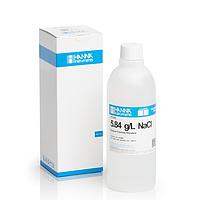 HANNA HI7088L ການແກ້ໄຂມາດຕະຖານ NaCl (5.84 g/L; 500mL)