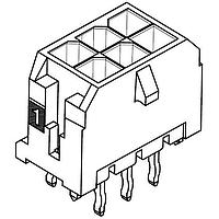 Molex 43045-5428 ພິນສະຕຣິບ MicroFit 3.0 V TH Hdr DR 15Au 4Ckt