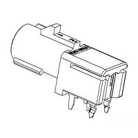 Raydiall Automotive R197.166.C14 ຕູ້ຕໍ່ PCB ມຸມຂວາ ປັດແລະປະກອບ Fakra PCB header coding C