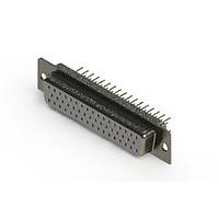 EDAC 628-M50-221-WT1 ຕົວເຊື່ອມ D-Sub - ຕົວເຊື່ອມ D-Sub ປະເພດຄວາມໜາແຮງມາດຕະຖານ ແບບຕັ້ງຕົວຢ່າງຕັດຈັດ