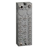 SCHNEIDER TM7BDI16B ຕົວເຊື່ອມຕໍ່ມິຕຣິກຮູບວົງກົມ IP67 ບລອກຂະຫນາດ 16 DI 24VDC/M8