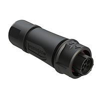 Amphenol SINE Systems FLS6BS10N3W3S03 ຕົວເຊື່ອມ 6 POS PLUG