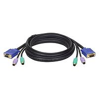 Tripp Lite P753-010 ຊຸດສາຍສັນ KVM KVM PS/2 Slim Cable Kit 10'