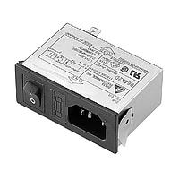 Delta Electronics, Inc. 06AK2D ໂມດູນເຂົ້າພະລັງງານ Modules Power Entry Module EMI Filter, 115/250VAC, 6A, Snap-In, N/A-Lug, DIP Switch