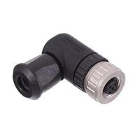 Amphenol CONEC 43-00012 ການເຊື່ອມຕໍ່ຜູ້ຍິງ M12 FML M12X1 FIELD ANGL W/CLMP/SCRW CONCT