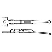 AMP Connectors - TE Connectivity 66555-2 ຕົວເຊື່ອມຕໍ່ຮູບສະແກນ MIL ປະເພດ CR ຕິດຕໍ່ເຄື່ອງໃຊ້ງານ