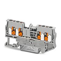 PHOENIX CONTACT 1343130 ບລັອກຂໍ້ຕໍ່ຜ່ານ Feed Through Terminal Block XT 2,5-QUATTRO BU