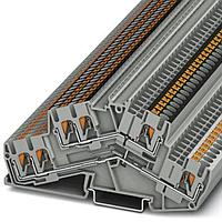 PHOENIX CONTACT 3210603 ບລັອກຕິມເນີລະບົບລະບົບ DIN Rail PTTBS 2,5-TWIN-PV