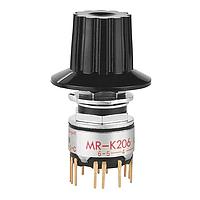 NKK Switches MRK206-A ສະຫນັບສະຫນູນການຫຼຽນຫຼັກ LO PRO SHFT 2-6 POS
