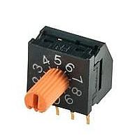 NKK Switches FR01KR16H-06XL-S ສະຫນັບສະຫນູນການຫຼຽນສະຖານະ 16 POS REAL PLASTIC SHAFT RA PC .2 SPAC