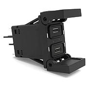 Carling Technologies CHG-A5A-001 ຕູ້ຊາວແບດເຕີຣີສອງພອດ: ພອດ C (3.1 USB) + ພອດ C (3.1 USB)