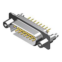 Molex / FCT 173109-1243 ຕົວເຊື່ອມ D-Sub - ຄວາມໜາແຮງມາດຕະຖານ FCT DSUB STR PC PLG 15 PN ມີ CLINCH