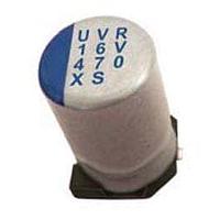 Illinois Capacitor 827UVR2R5MFE ອະລູມິນຽມ ໂປລິເມີ ຄັບຊິເຕີ 820uF 2.5V 20% tol. POLYMER
