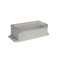 Bud Industries PN-1332-CMB ກ່ອງ NEMA IP65 NEMA 4X ມີຝາປິດແຈ້ງແລະຂາຍຕິດຕັ້ງ (6.3 X 3.2 X 2.2 ນິ້ວ)