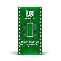 Mikroe MIKROE-310 ອາແດບເຕີ TSSOP-SSOP-28 ເປັນ DIP28-600mil Adapter