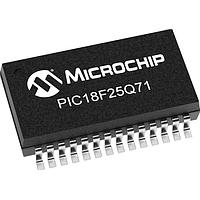 Microchip Technology PIC18F25Q71-E/SS ມາຄຣອຄຄອນໂຕເລີດເຣີດ 32KB Flash, 2KB RAM, 2x OPA, 12-bit differential ADCC ມີ context, 8/10-bit DAC