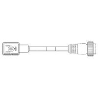 Molex 1211810064 ເສັ້ນສາຍອ່ານຄ່າ / ເສັ້ນສາຍກະຕຸນ DIN 11MM AC BLK PVC 1M MC H6 G