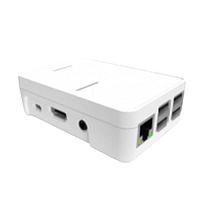 New Age Enclosures P1A-382612 ກອງປົກ Raspberry Pi3 Enclosure 3.8 x 2.6 x 1.2 ນິ້ວ - ສີຂາວ