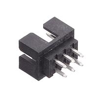 Amphenol Commercial Products G8230614YBTHR ຮອບຮອງກັບຮອບຮອງ 2.0mm Pitch STR DIP,2x3Pin,Matte Tin,NY4T,TAIL=2.5mm,T&R,W/CAP